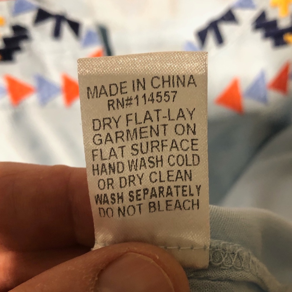 Aztec Chambray Top - image 4